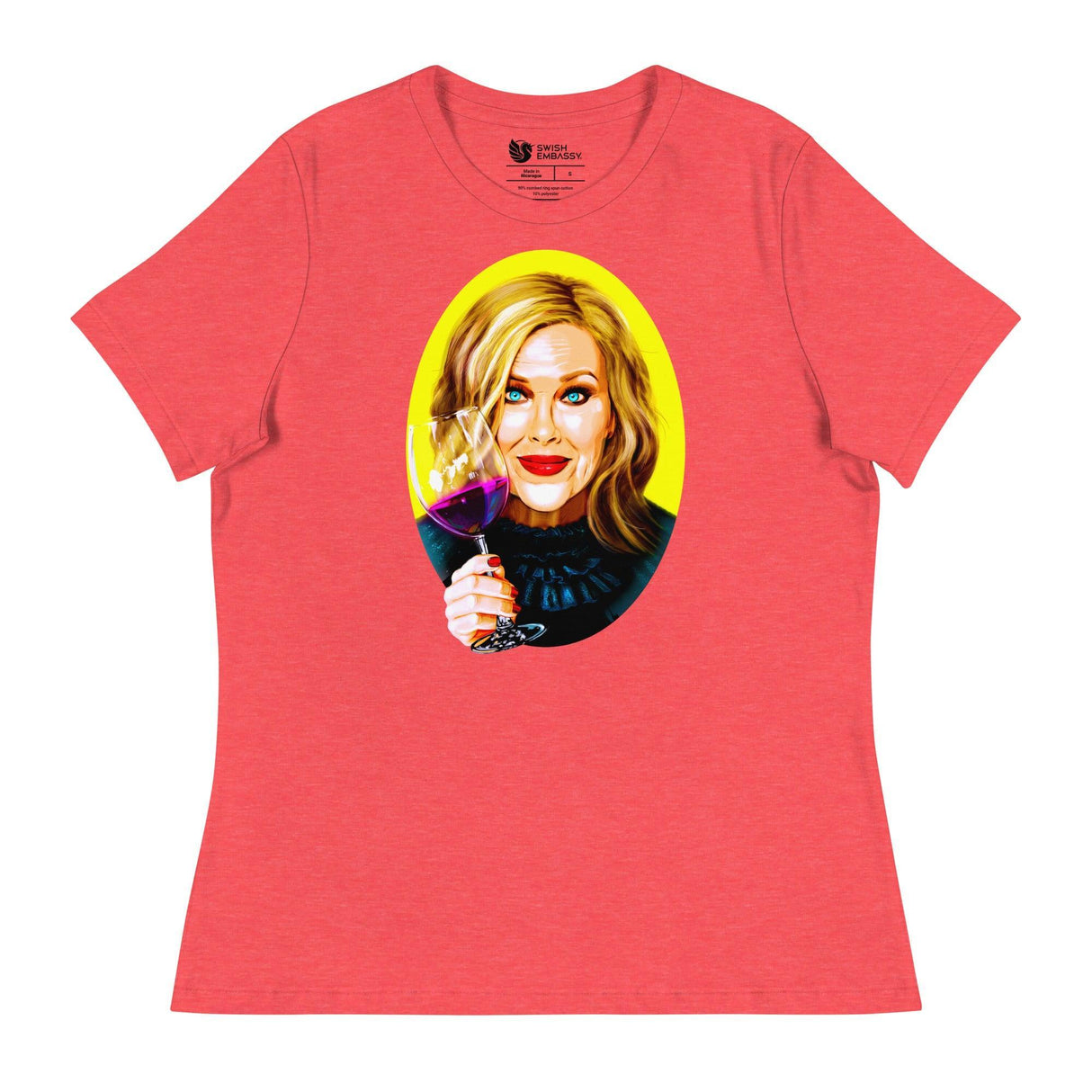 A Lotta Bit Chardonnay (Women's Relaxed T-Shirt)-Women's T-Shirts-Swish Embassy