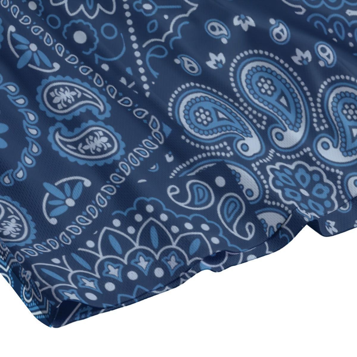 Blue Hanky (Shorts)-Shorts-Swish Embassy