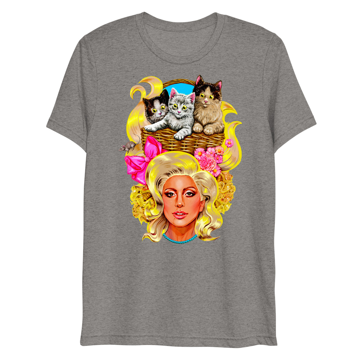 Born This Purrfect (Triblend)-Triblend T-Shirt-Swish Embassy