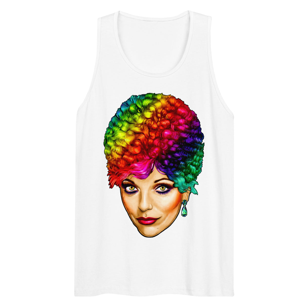 Carrington Meets Crayola (Tank Top)-Tank Top-Swish Embassy