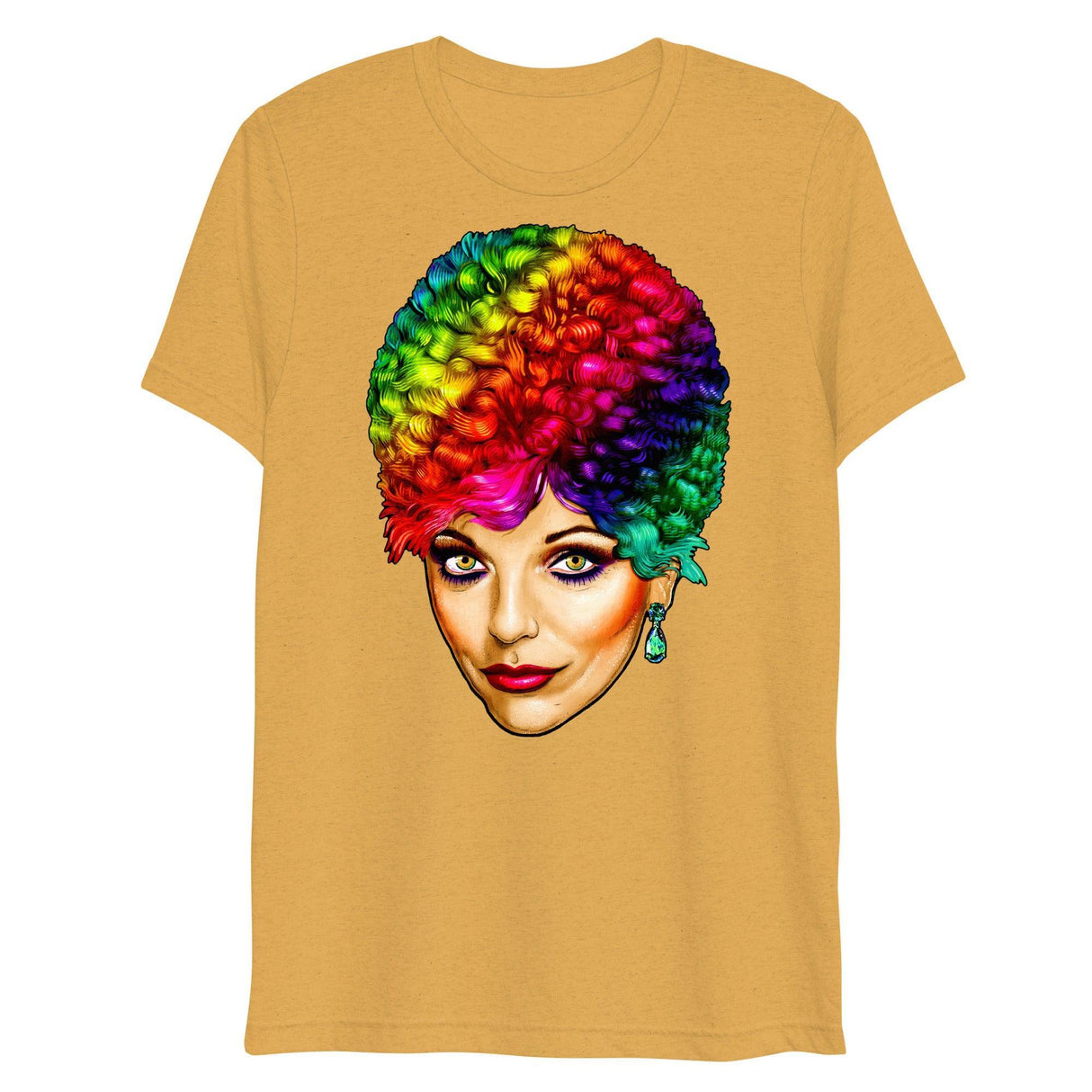 Carrington Meets Crayola (Triblend)-Triblend T-Shirt-Swish Embassy