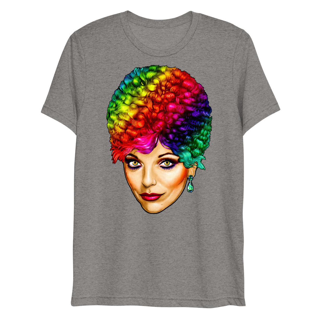 Carrington Meets Crayola (Triblend)-Triblend T-Shirt-Swish Embassy