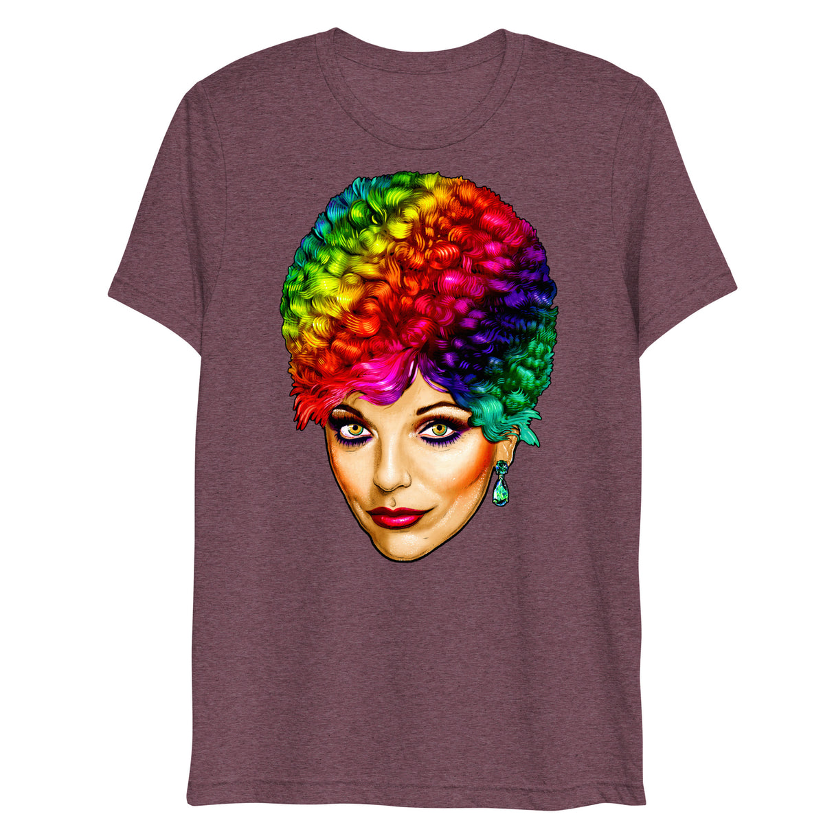 Carrington Meets Crayola (Triblend)-Triblend T-Shirt-Swish Embassy