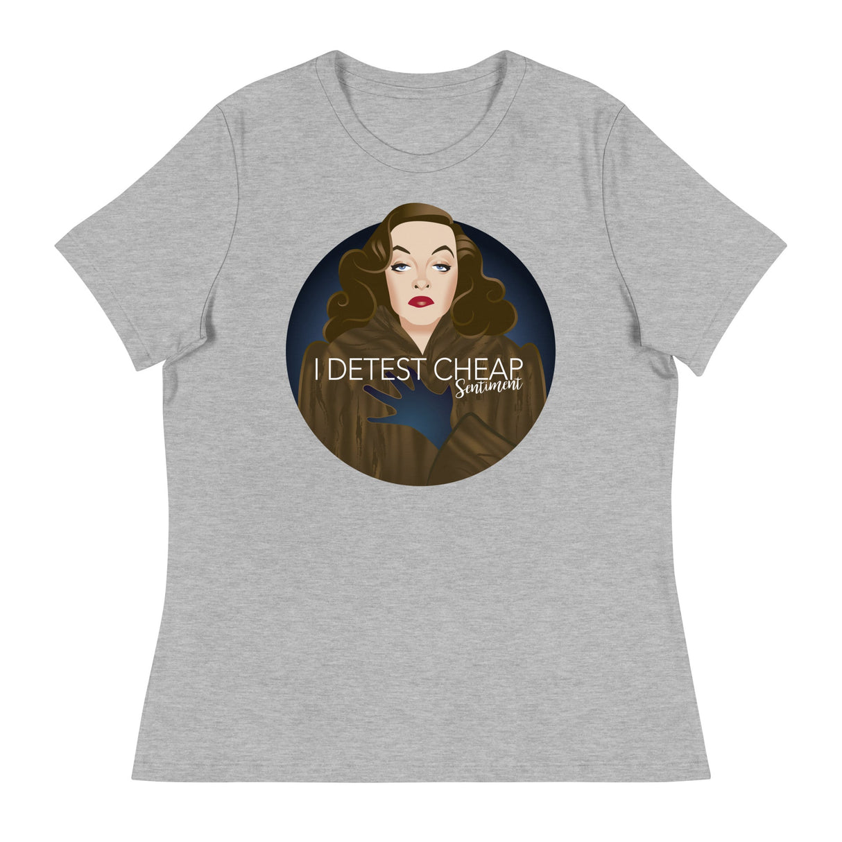 Cheap Sentiment (Women's Relaxed T-Shirt)-Women's T-Shirts-Swish Embassy