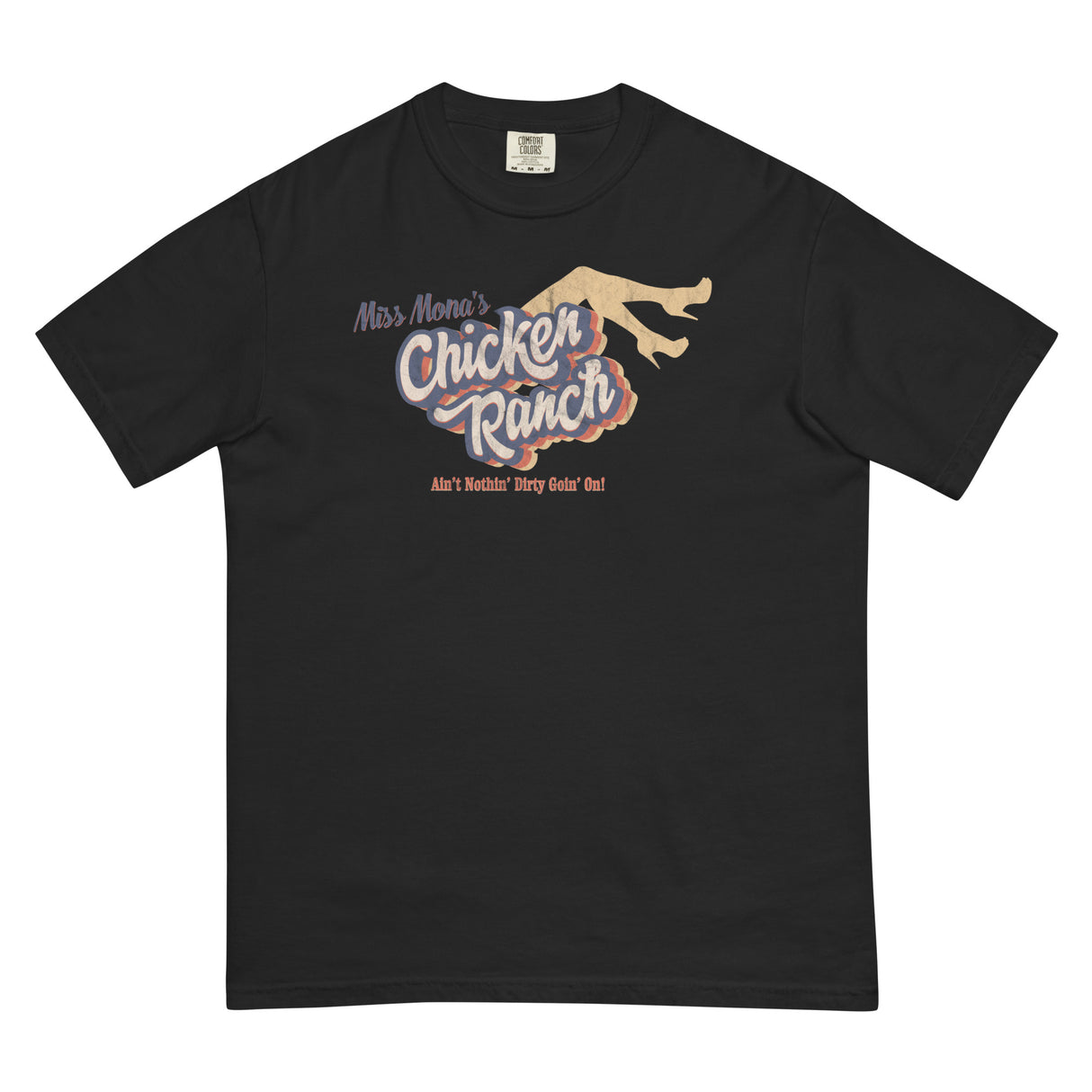 Chicken Ranch (Boxy Tee)-Boxy T-Shirt-Swish Embassy
