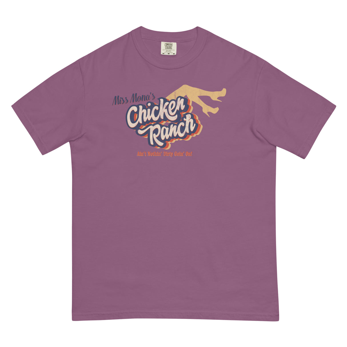Chicken Ranch (Boxy Tee)-Boxy T-Shirt-Swish Embassy
