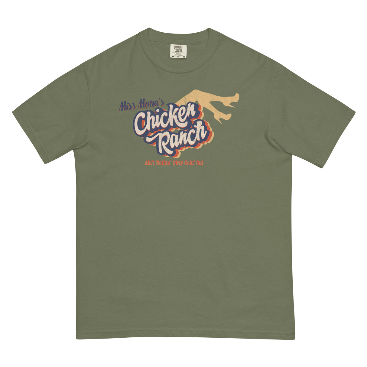 Chicken Ranch (Boxy Tee)-Boxy T-Shirt-Swish Embassy