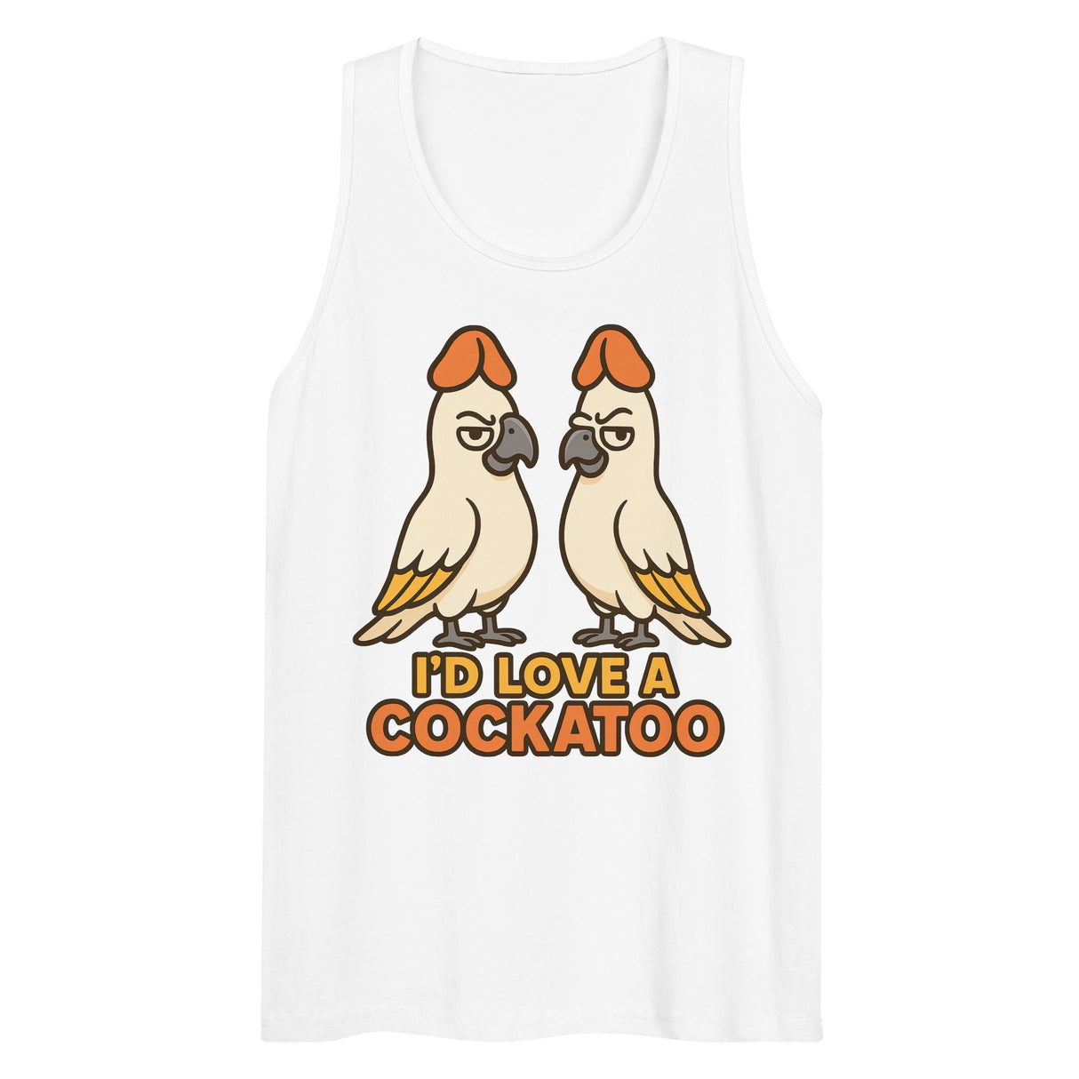 Cockatoo (Tank Top)-Tank Top-Swish Embassy