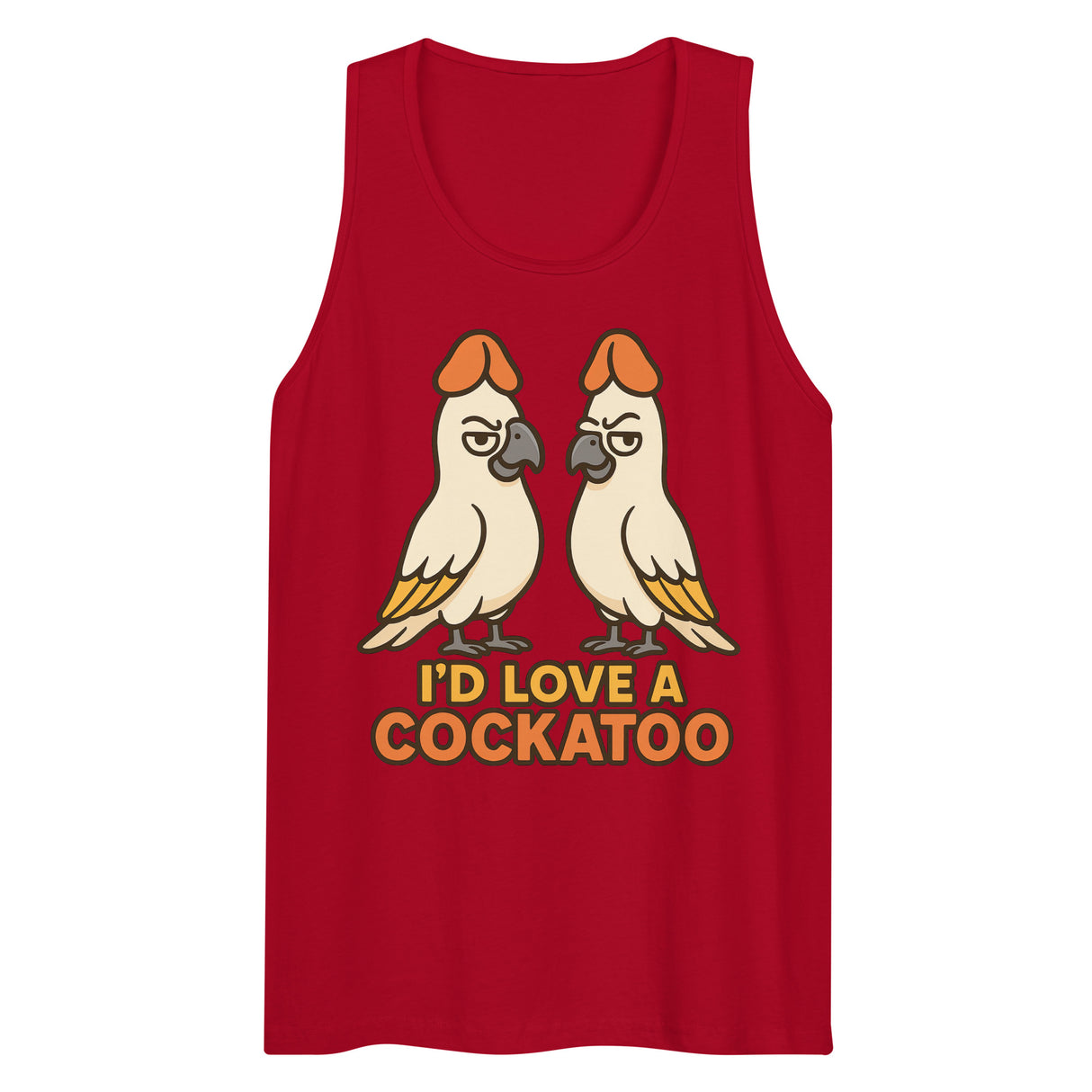 Cockatoo (Tank Top)-Tank Top-Swish Embassy