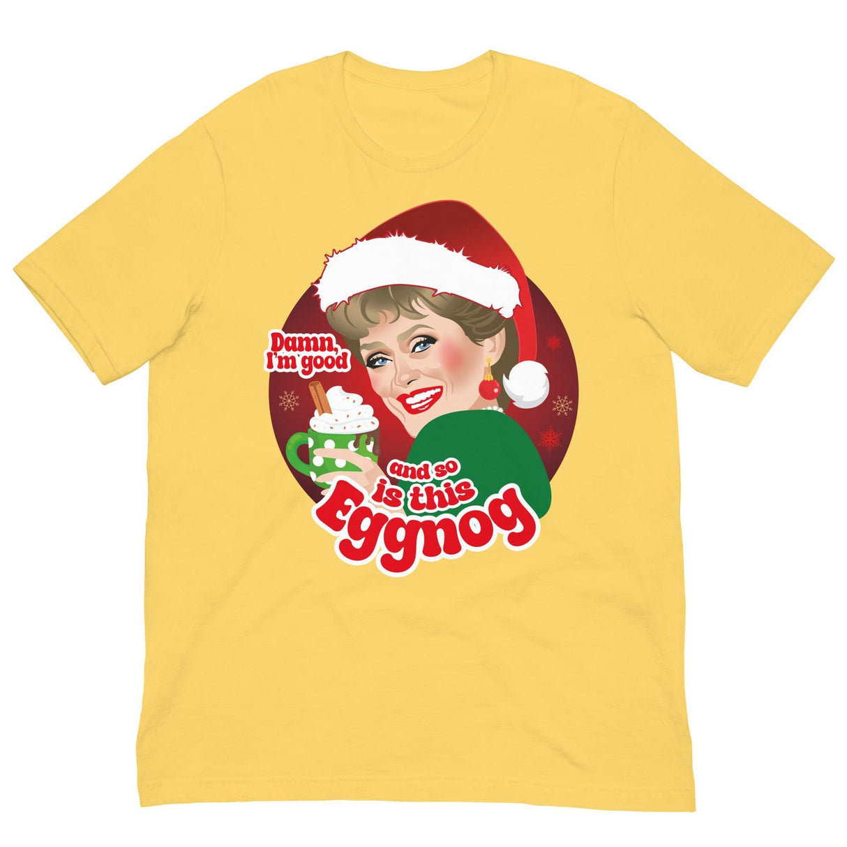 Damn Eggnog-Christmas T-Shirts-Swish Embassy