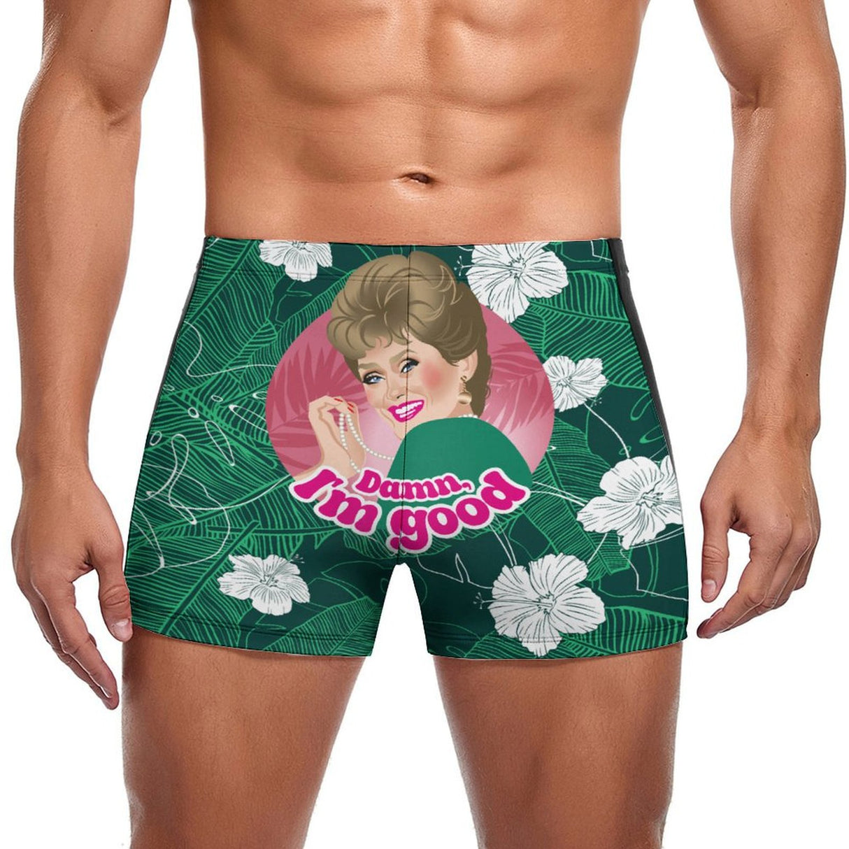 Damn I'm Good (Square Cut Trunks)-Square Cut Trunks-Swish Embassy