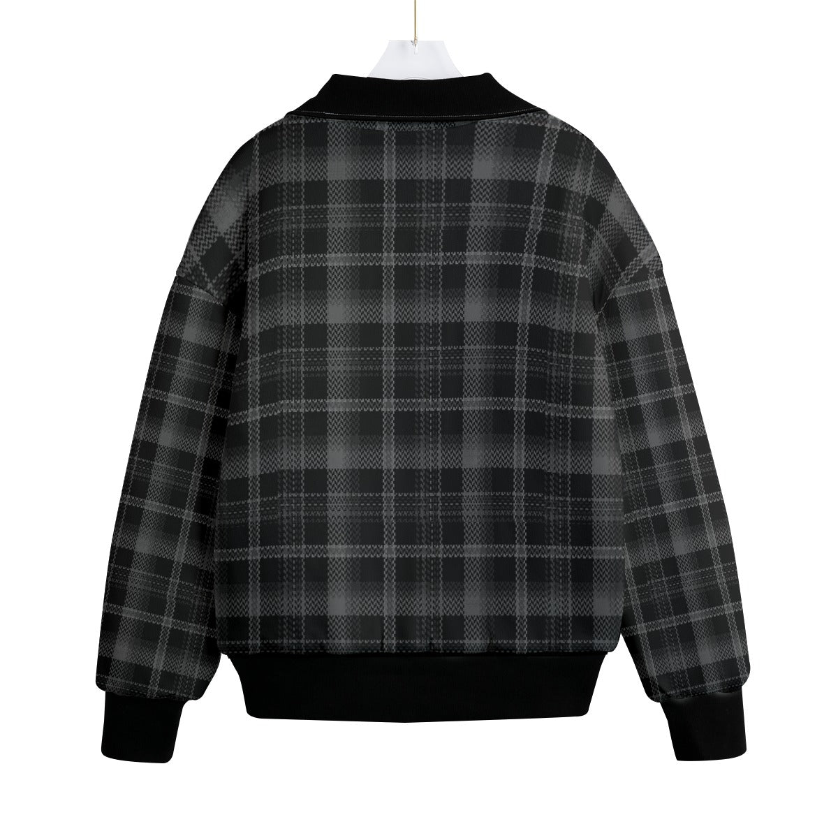 Dark Checks (Fleece Jacket)-Fleece Jacket-Swish Embassy