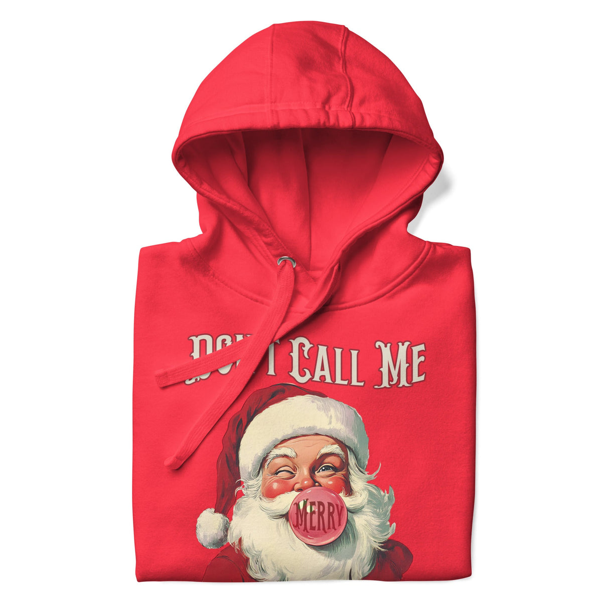 Don't Call Me Merry (Hoodie)-Christmas Hoodies-Swish Embassy
