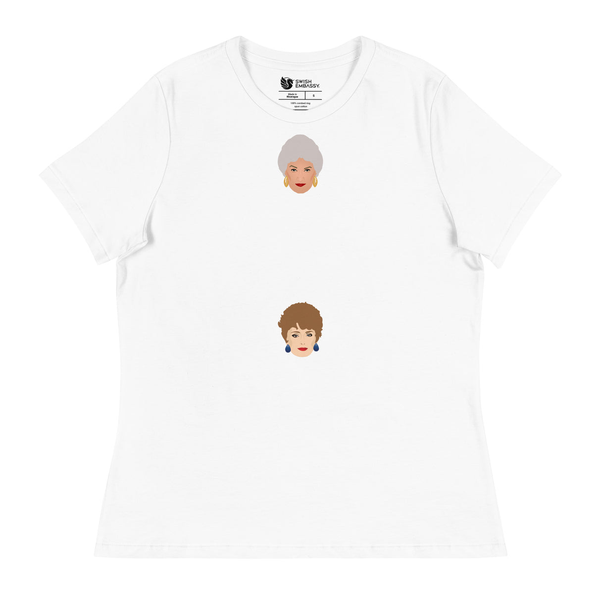 Dorothy in the Streets, Blanche in the Sheets (Women's Relaxed T-Shirt)-Women's T-Shirts-Swish Embassy