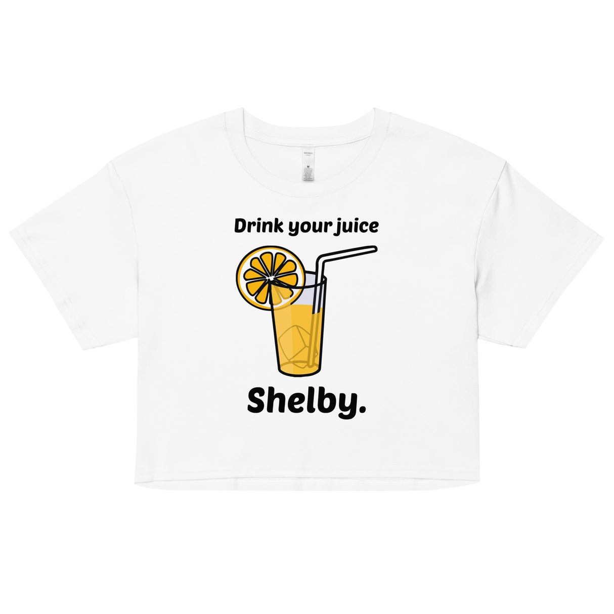 Drink Your Juice Shelby (Crop Top)-Crop Top-Swish Embassy