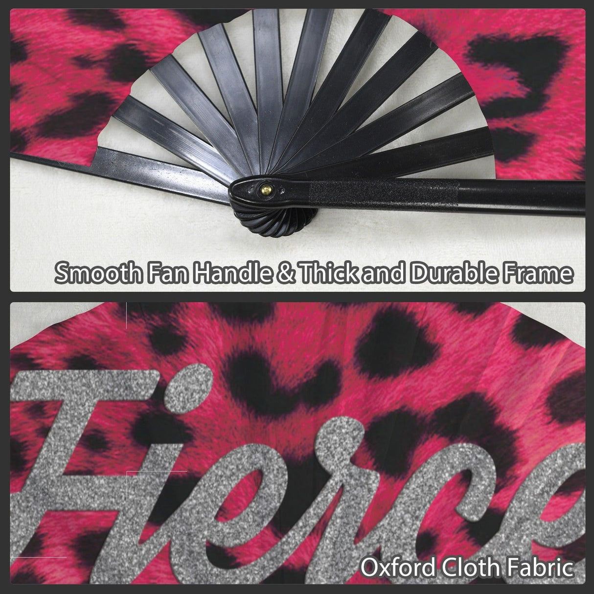 Fierce (Folding Clack Fan)-Folding Fans-Swish Embassy