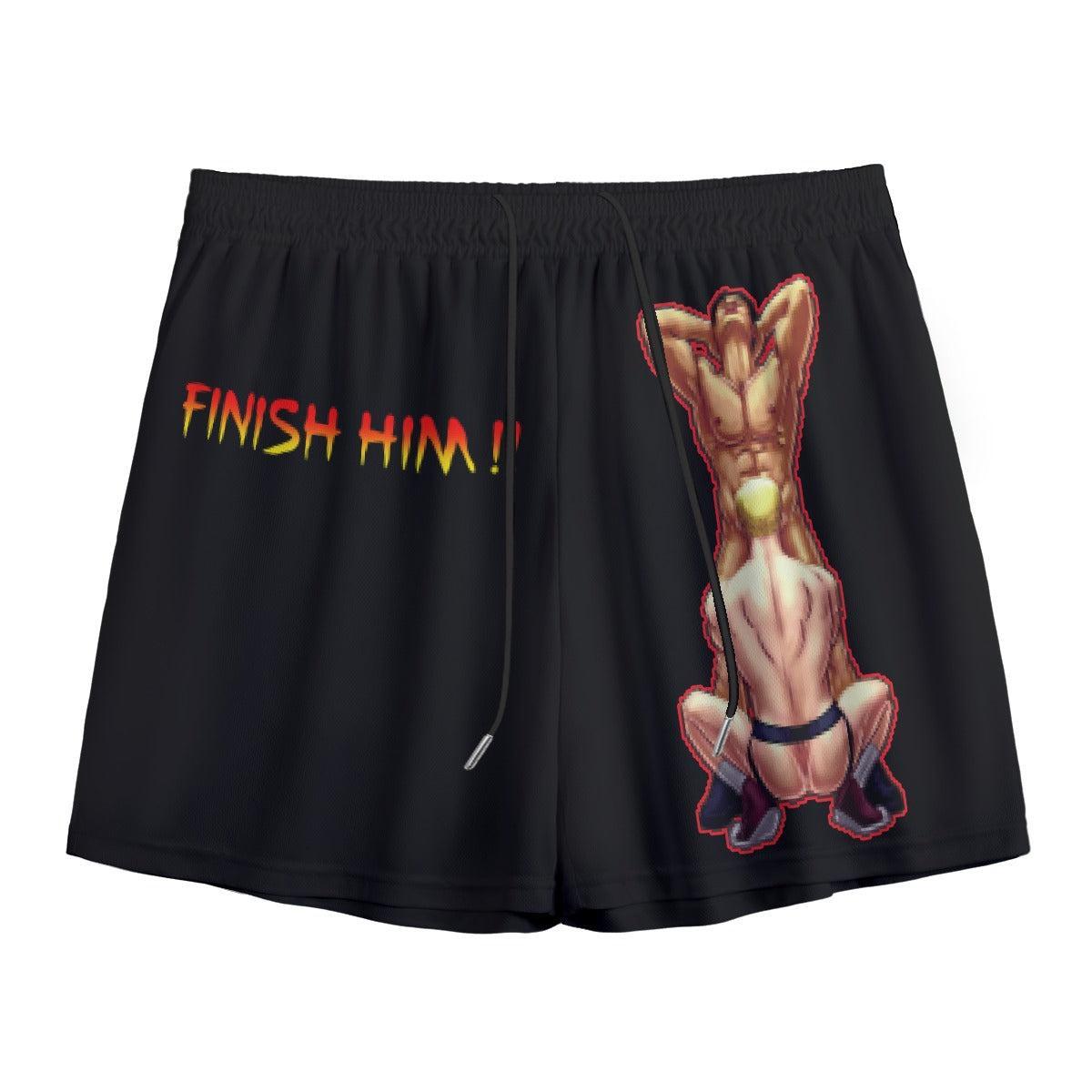 Finish Him (Shorts)-Shorts-Swish Embassy