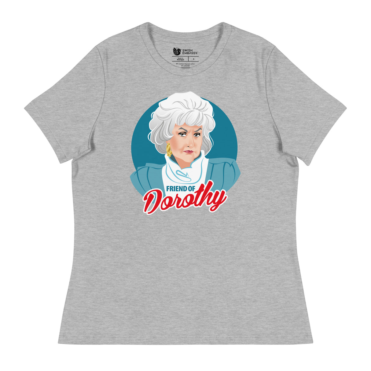 Friend of Dorothy (Women's Relaxed T-Shirt)-Women's T-Shirts-Swish Embassy