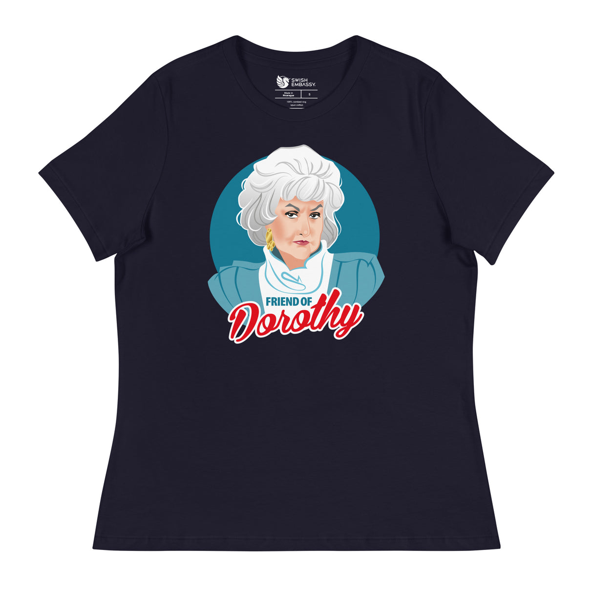Friend of Dorothy (Women's Relaxed T-Shirt)-Women's T-Shirts-Swish Embassy
