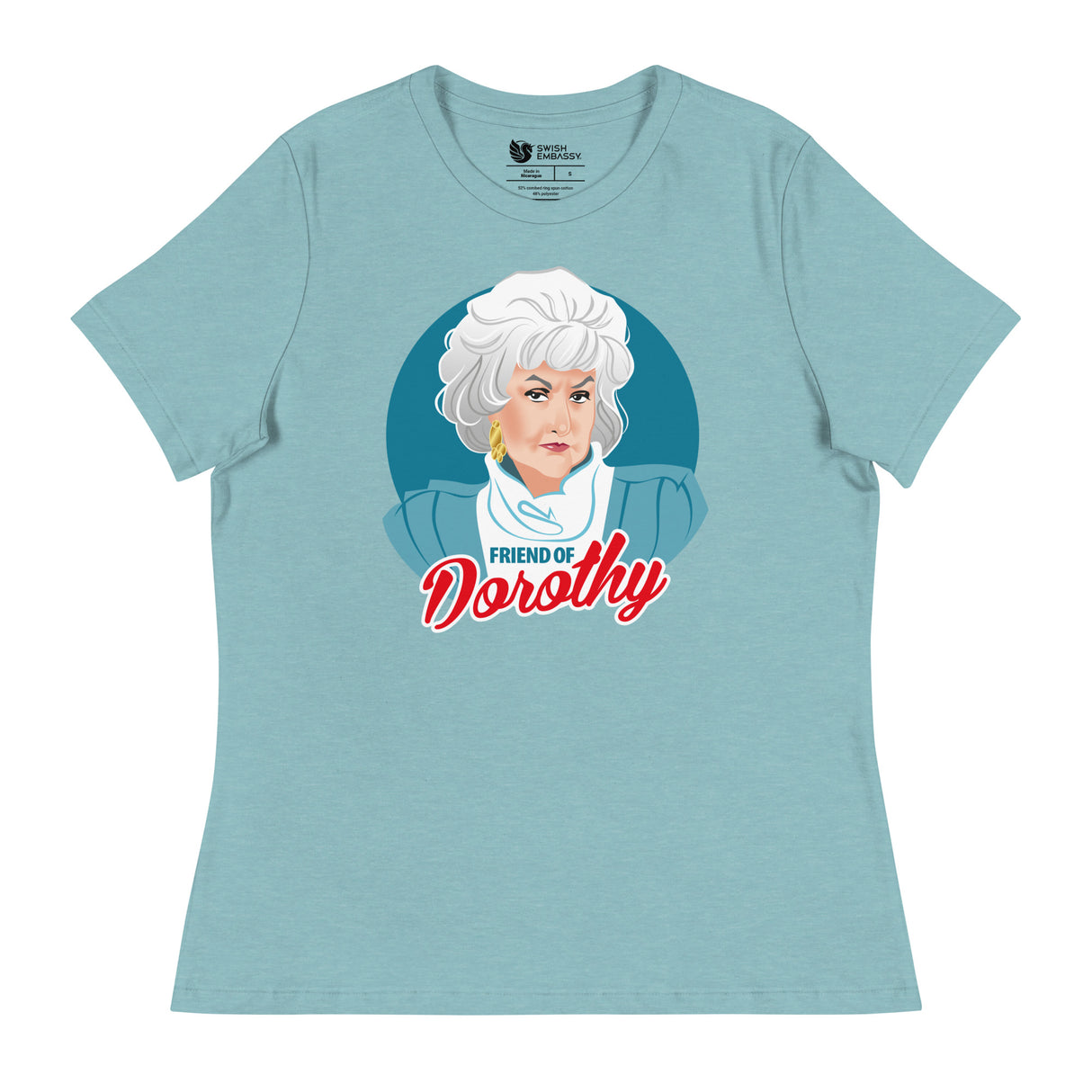 Friend of Dorothy (Women's Relaxed T-Shirt)-Women's T-Shirts-Swish Embassy