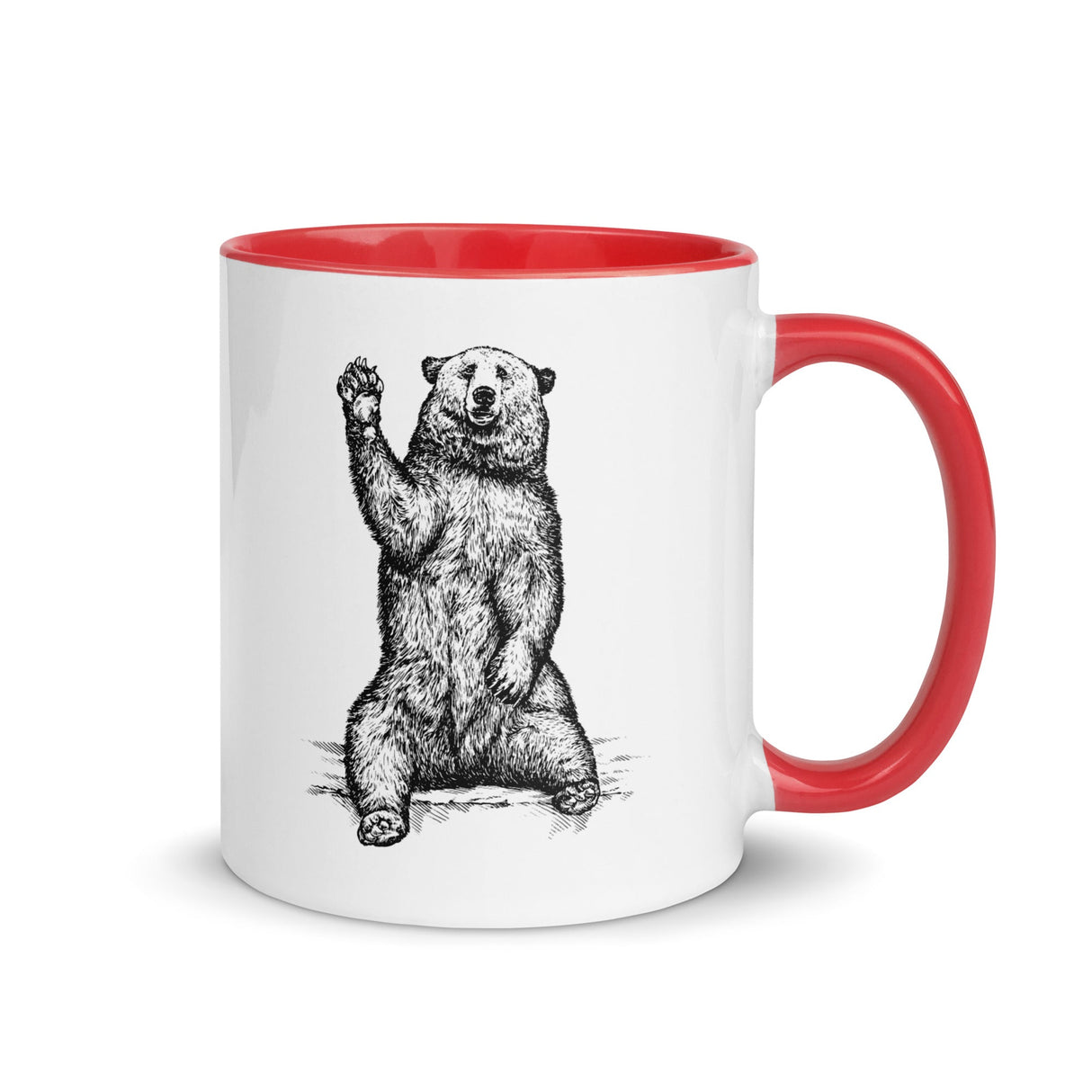 Friendly Bear (Mug)-Mugs-Swish Embassy
