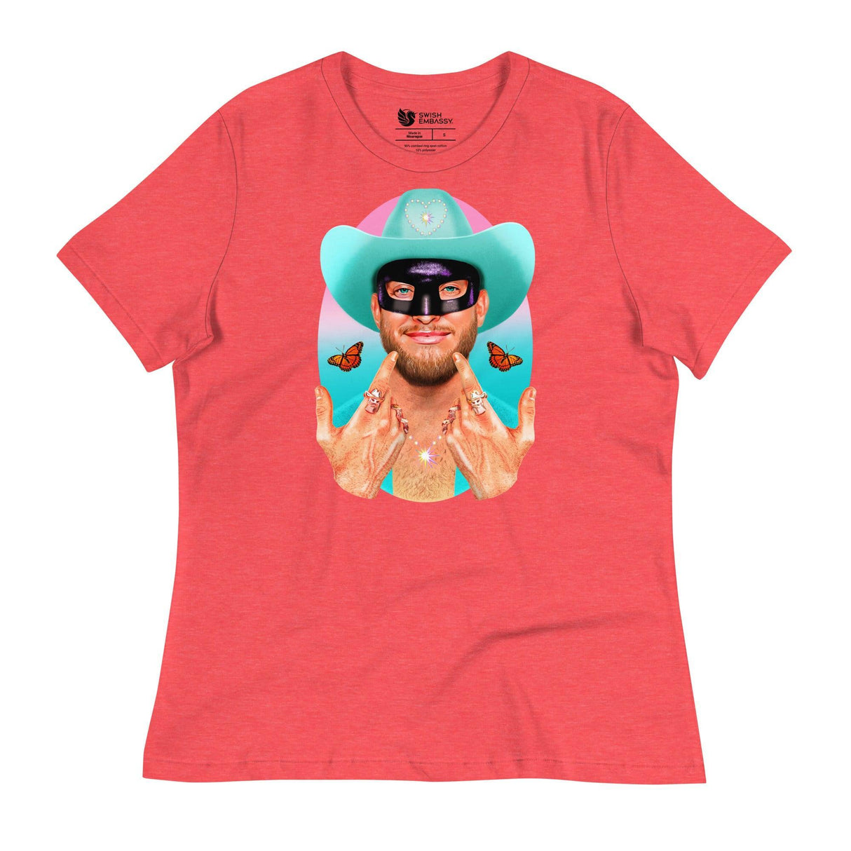 Fringe Benefits (Women's Relaxed T-Shirt)-Women's T-Shirts-Swish Embassy