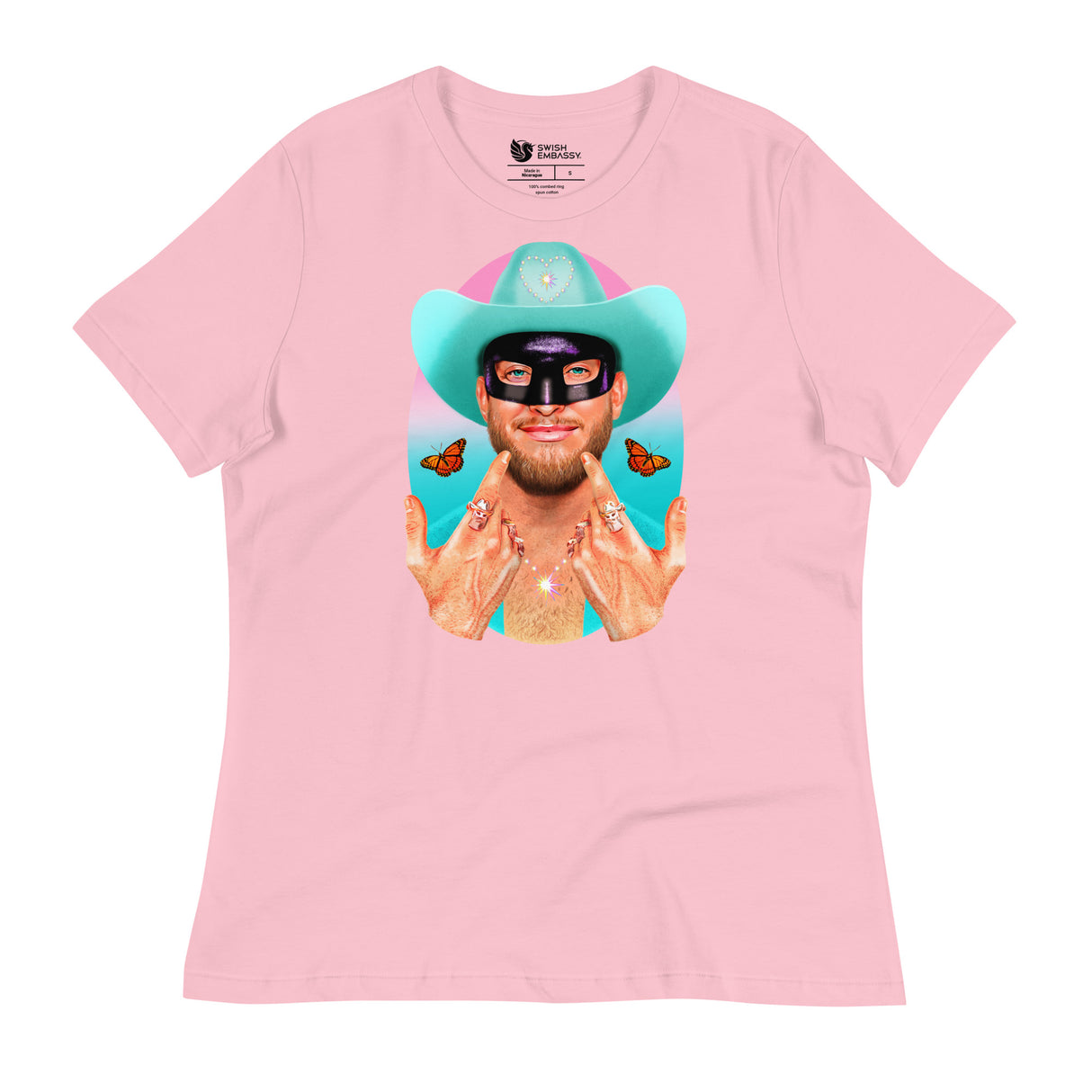 Fringe Benefits (Women's Relaxed T-Shirt)-Women's T-Shirts-Swish Embassy