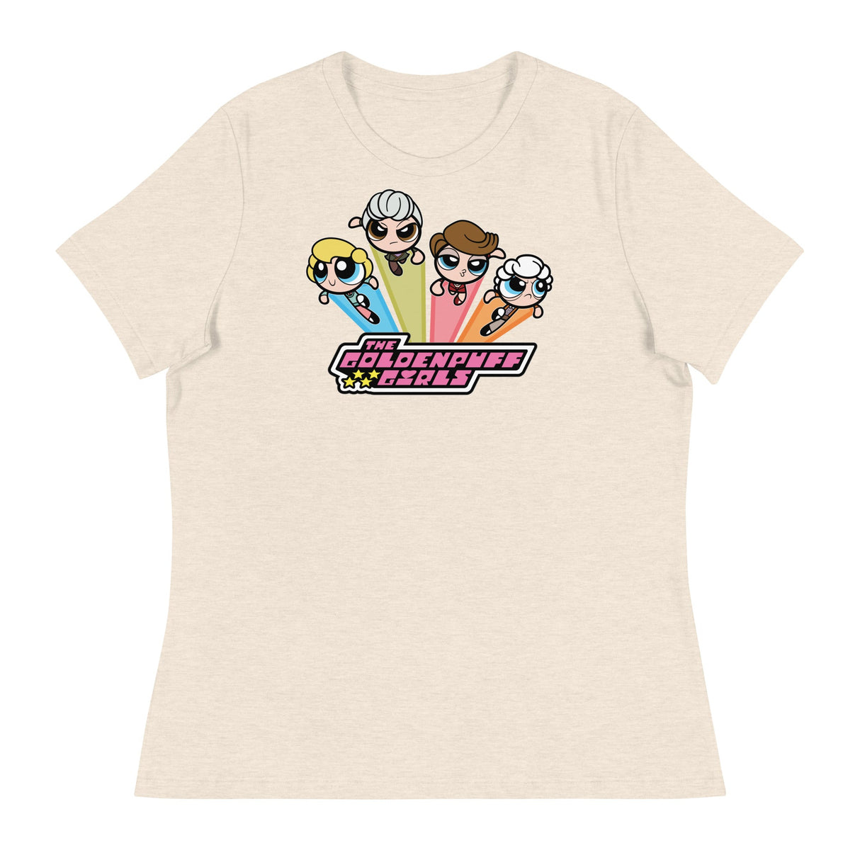 Goldenpuff Girls (Women's Relaxed T-Shirt)-Women's T-Shirts-Swish Embassy