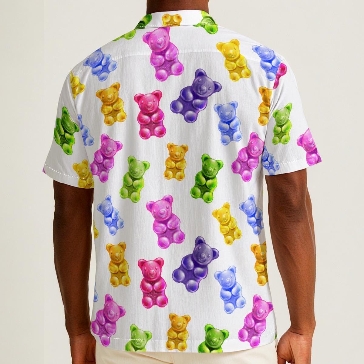 Gummy Bear (Cotton Button Shirt)-Cotton Button Shirt-Swish Embassy