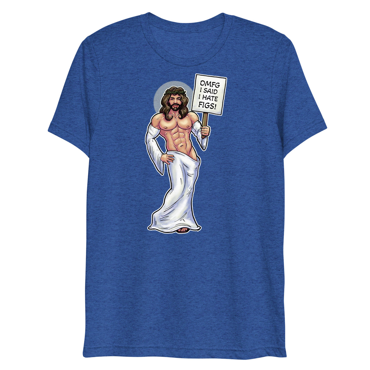 Hates Figs (Triblend)-Triblend T-Shirt-Swish Embassy