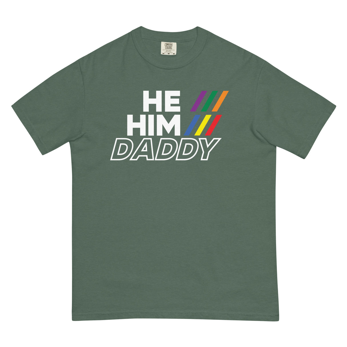 He/Him/Daddy (Boxy Tee)-Boxy T-Shirt-Swish Embassy