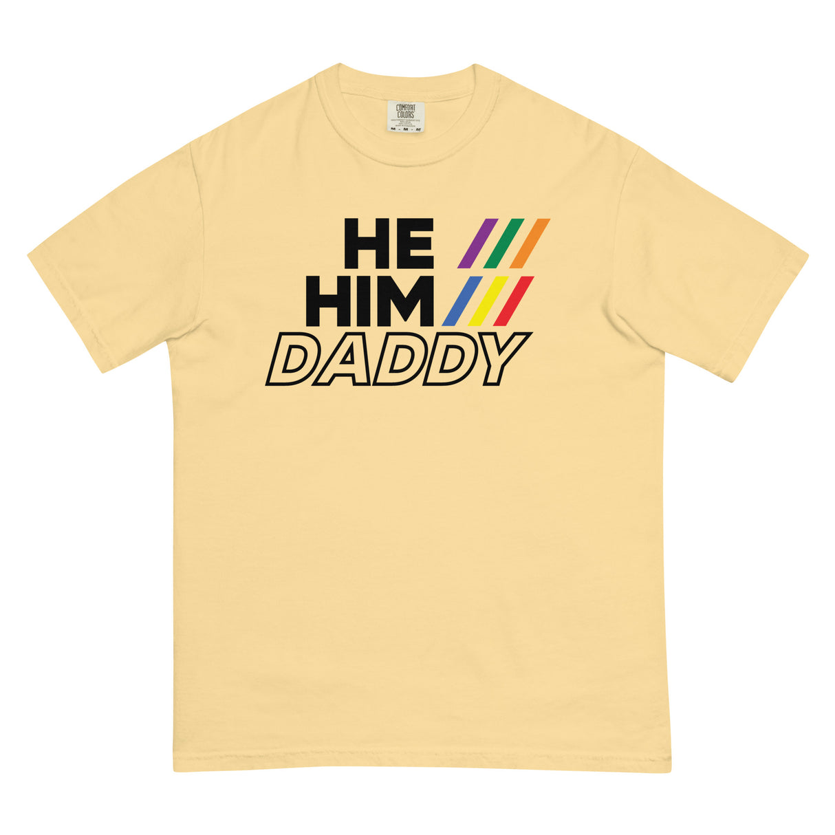 He/Him/Daddy (Boxy Tee)-Boxy T-Shirt-Swish Embassy
