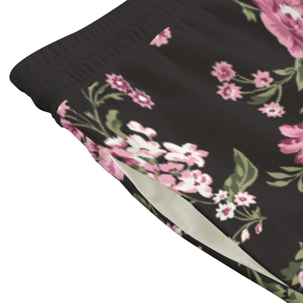 Hint of Floral (AOP Sweatpants)-AOP Sweatpants-Swish Embassy