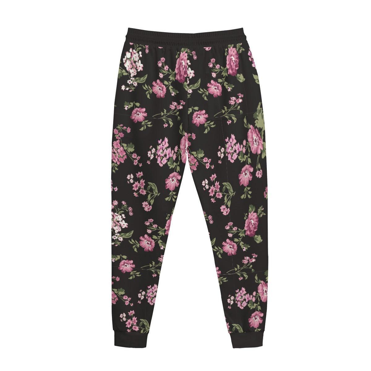 Hint of Floral (AOP Sweatpants)-AOP Sweatpants-Swish Embassy