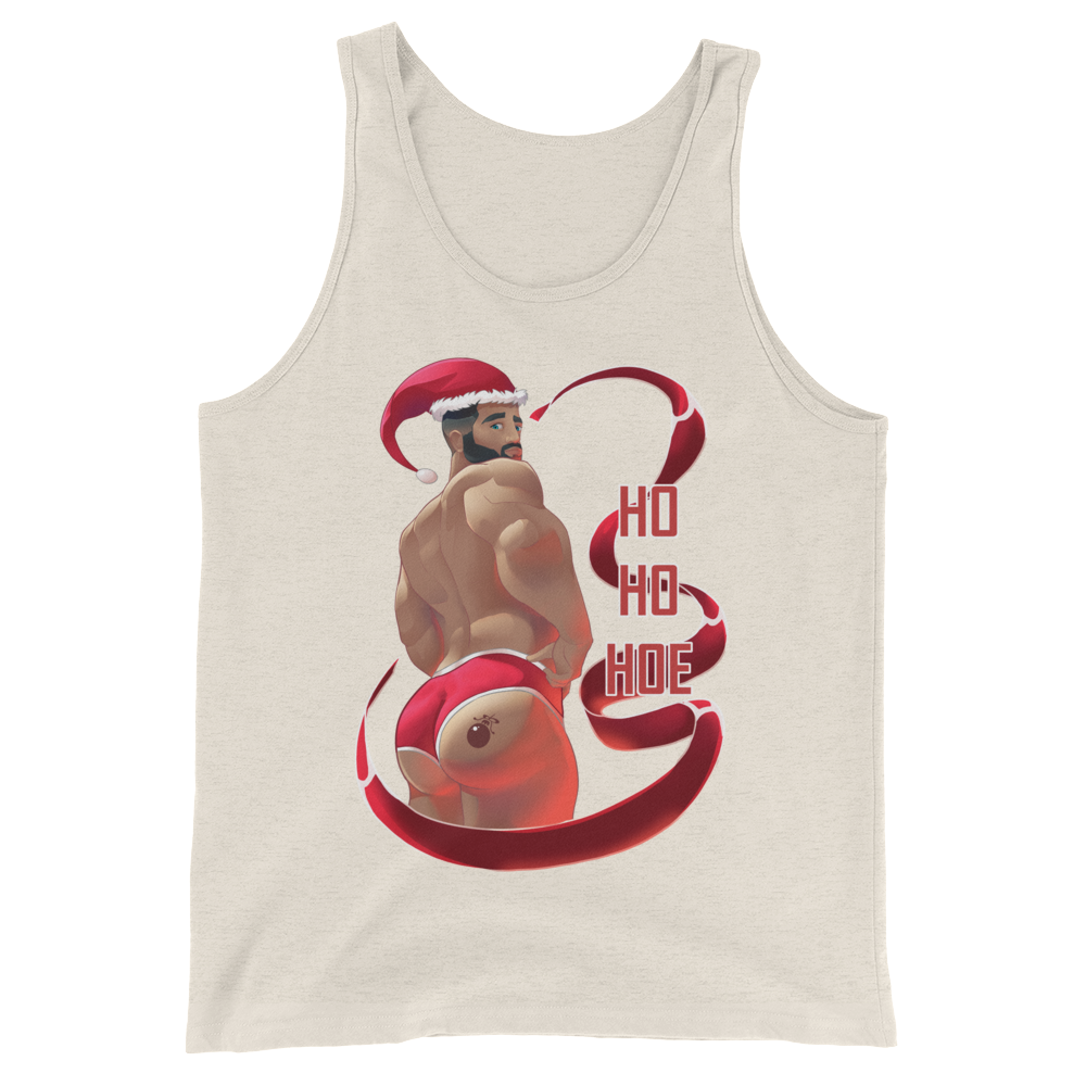 Ho Ho Hoe (Tank Top)-Christmas Tank Tops-Swish Embassy