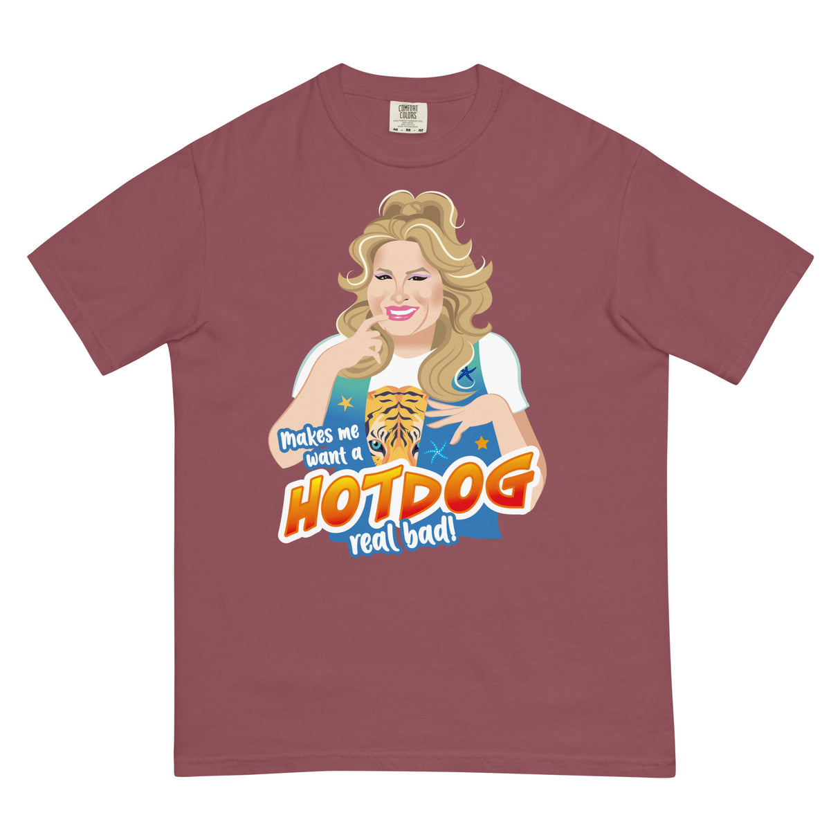 Hot Dog (Boxy Tee)-Boxy T-Shirt-Swish Embassy