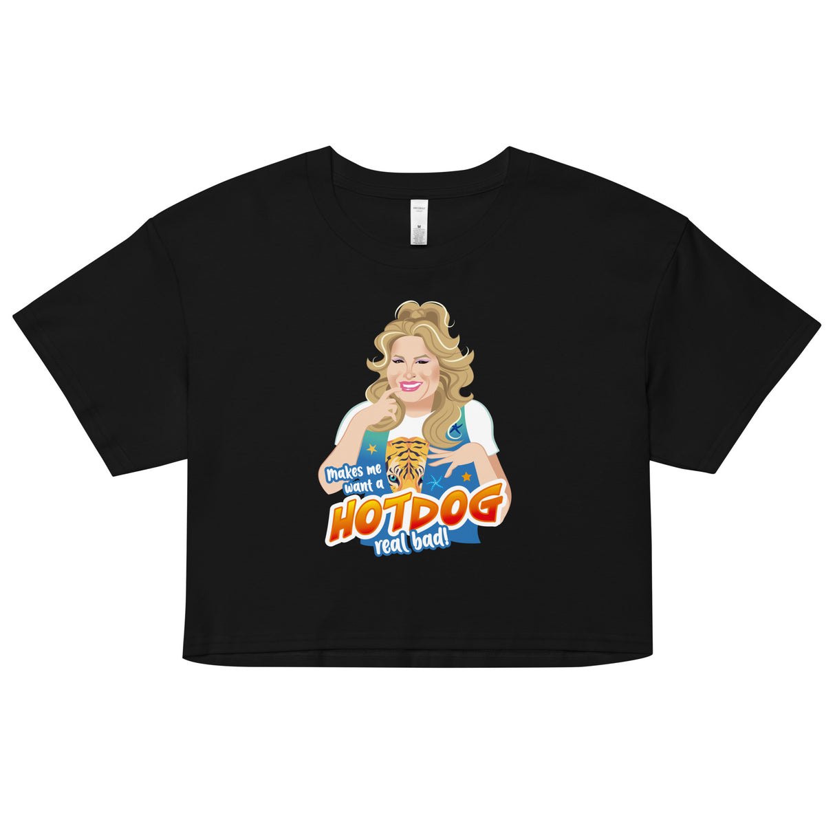 Hot Dog (Crop Top)-Crop Top-Swish Embassy