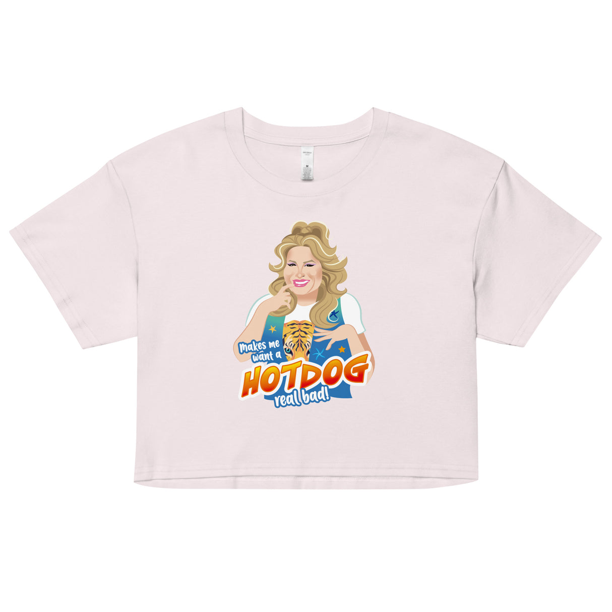 Hot Dog (Crop Top)-Crop Top-Swish Embassy