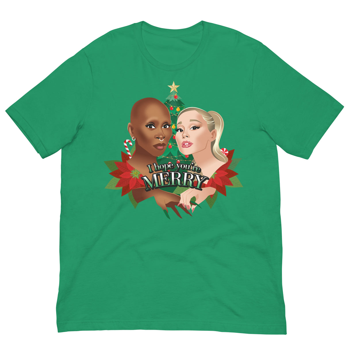 I Hope You're Merry-Christmas T-Shirts-Swish Embassy
