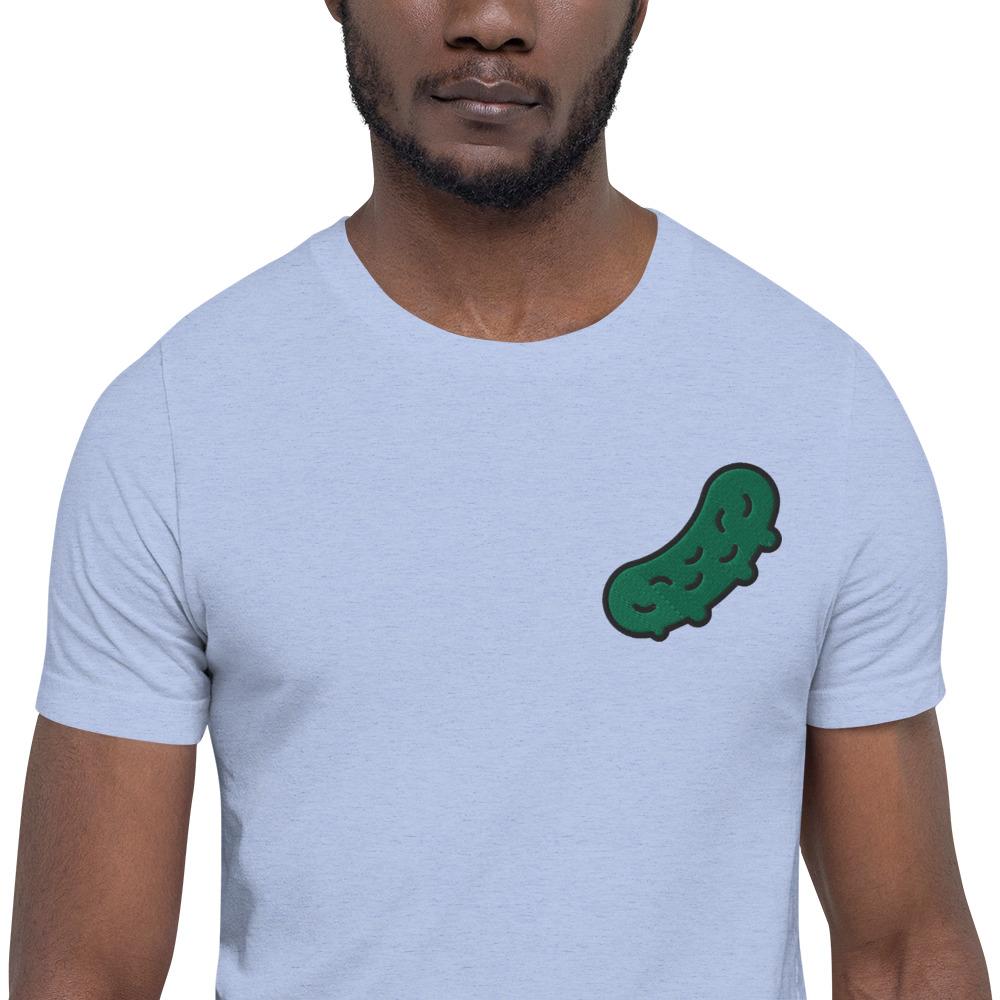 In A Pickle (Embroidered)-Embroidered T-Shirts-Swish Embassy