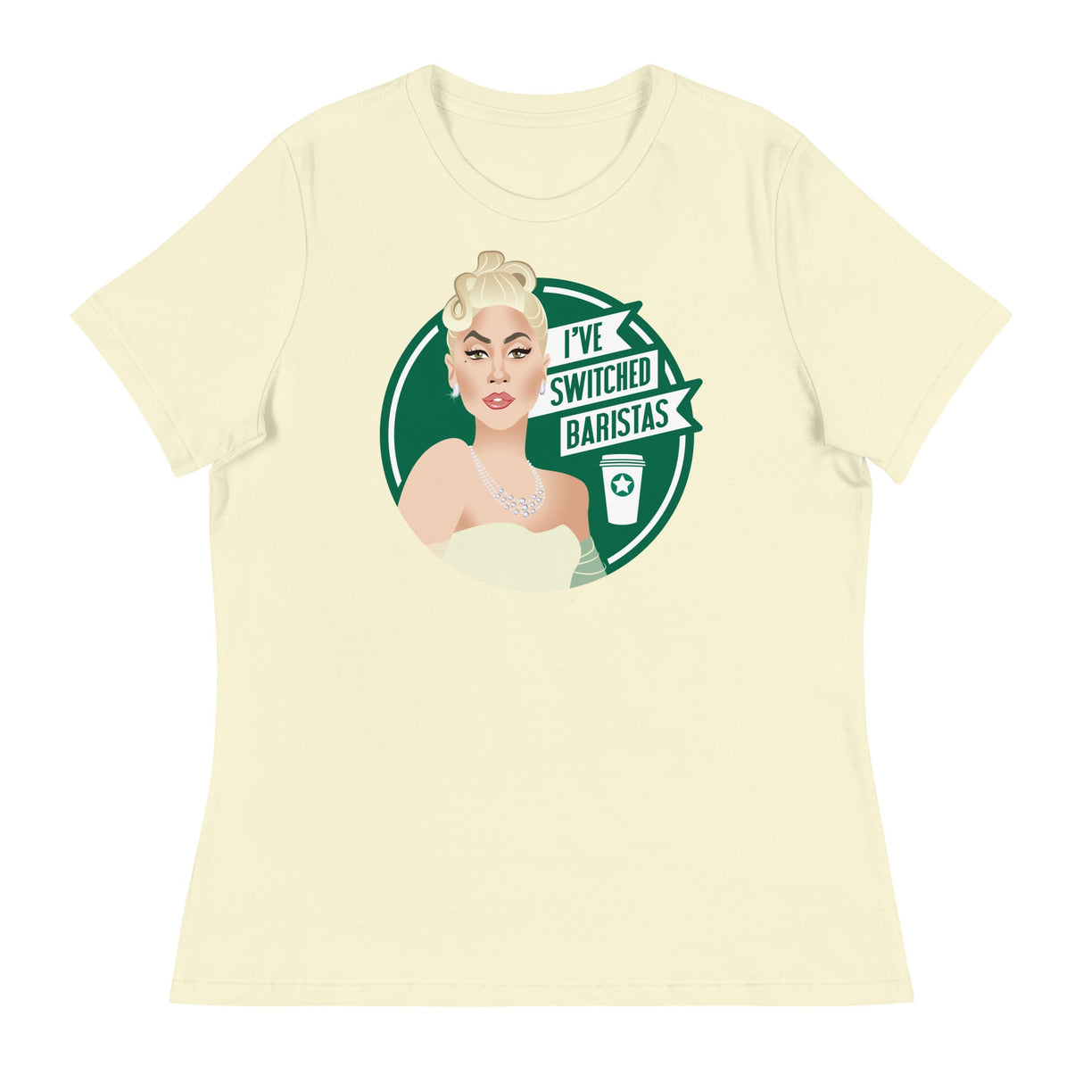I've Switched Baristas (Women's Relaxed T-Shirt)-Women's T-Shirts-Swish Embassy