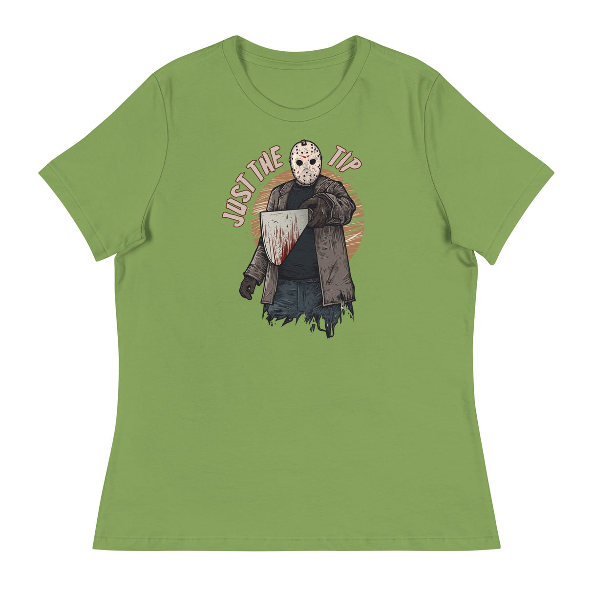 Just the Tip of Horror (Women's Relaxed T-Shirt)-Women's T-Shirts-Swish Embassy