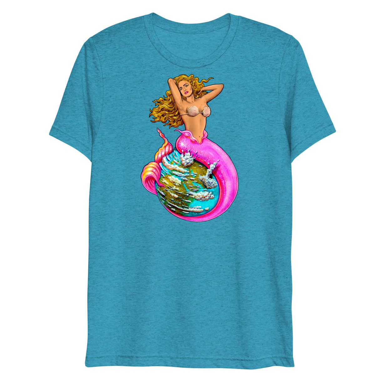 La Isla Sirena (Triblend)-Triblend T-Shirt-Swish Embassy
