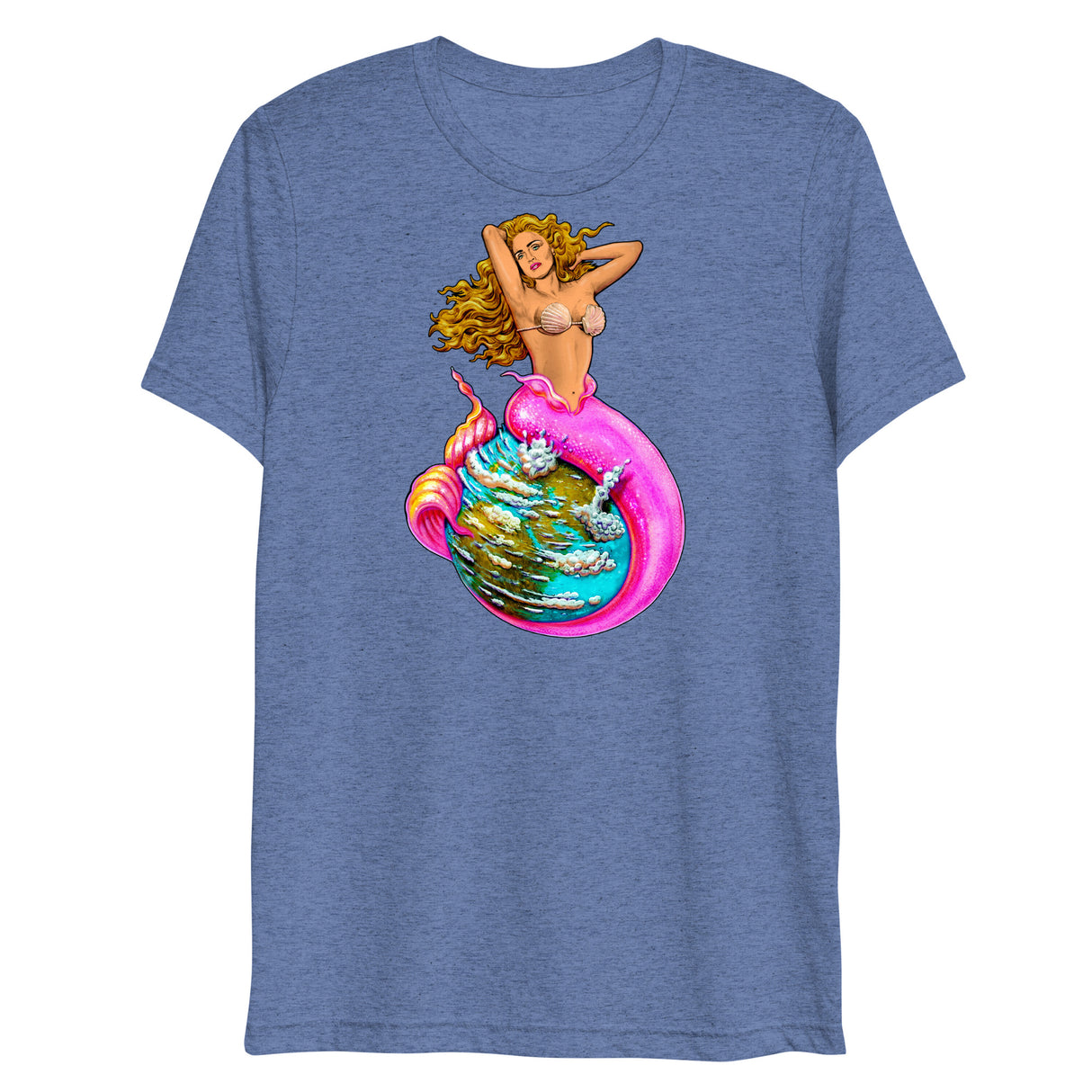La Isla Sirena (Triblend)-Triblend T-Shirt-Swish Embassy