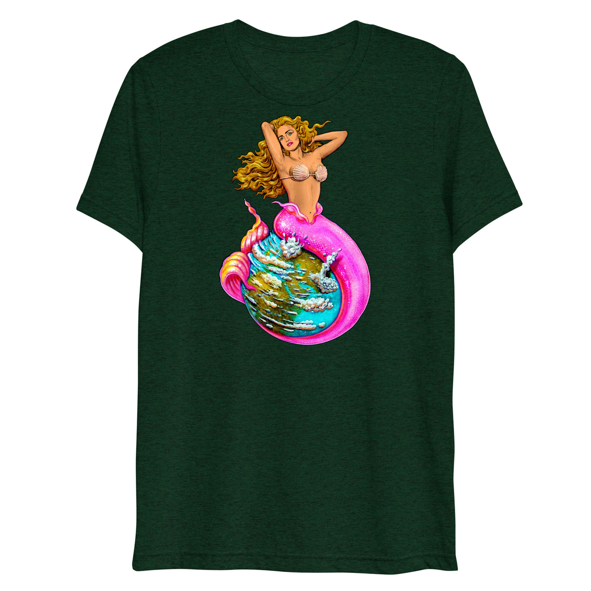 La Isla Sirena (Triblend)-Triblend T-Shirt-Swish Embassy
