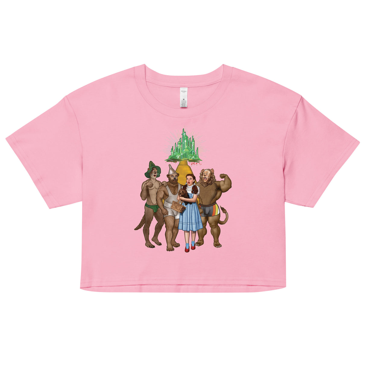 Lions and Otters and Bears, Oh my! (Crop Top)-Crop Top-Swish Embassy