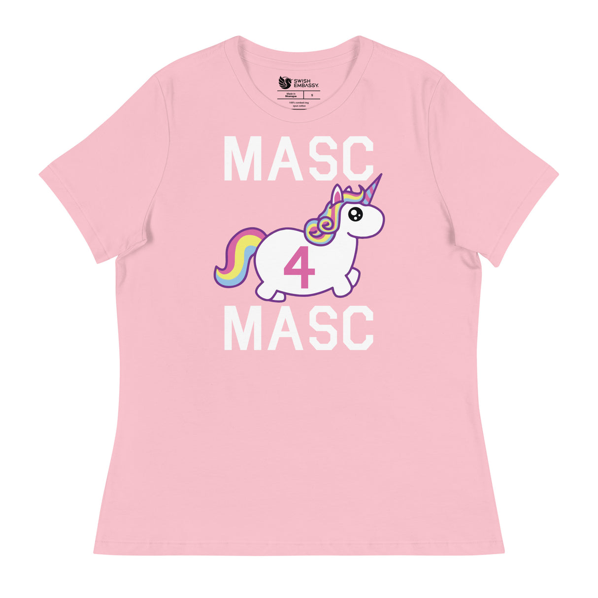 MASC4MASC (Women's Relaxed T-Shirt)-Women's T-Shirts-Swish Embassy