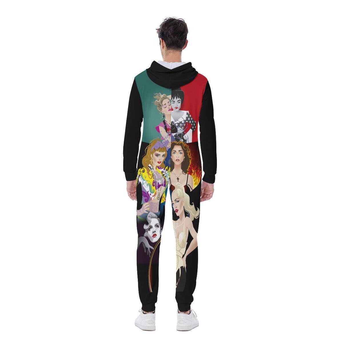 Material Girl (AOP Union Suit)-AOP Union Suit-Swish Embassy