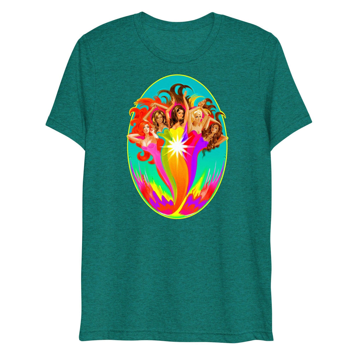 Mer-Girls Aloud (Triblend)-Triblend T-Shirt-Swish Embassy