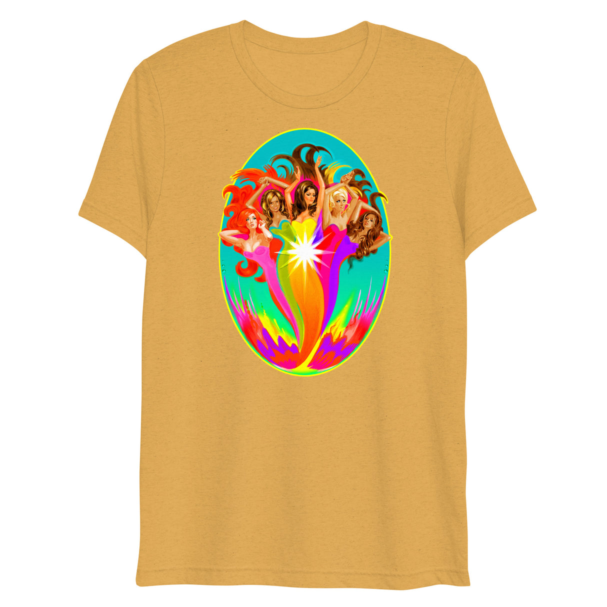 Mer-Girls Aloud (Triblend)-Triblend T-Shirt-Swish Embassy